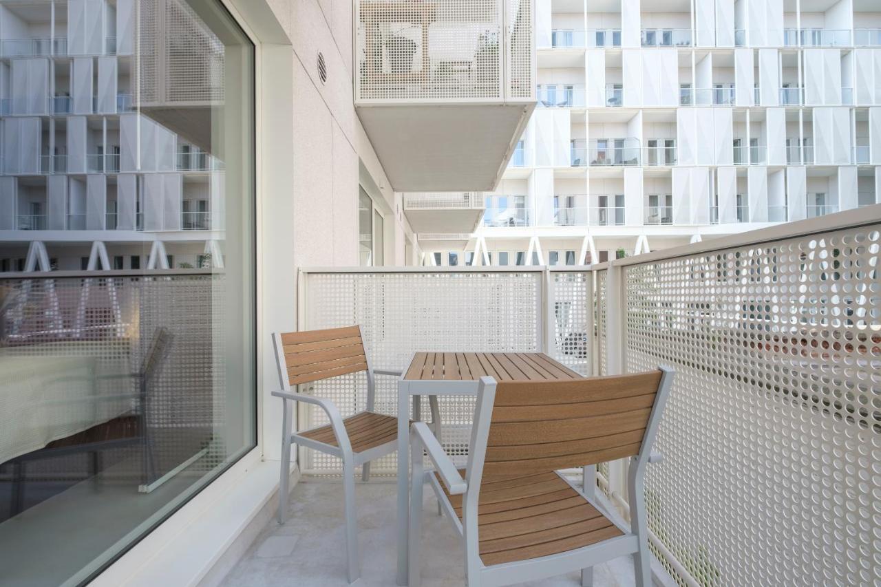 Apartmán Mini Loft With Terrace Brusel Exteriér fotografie